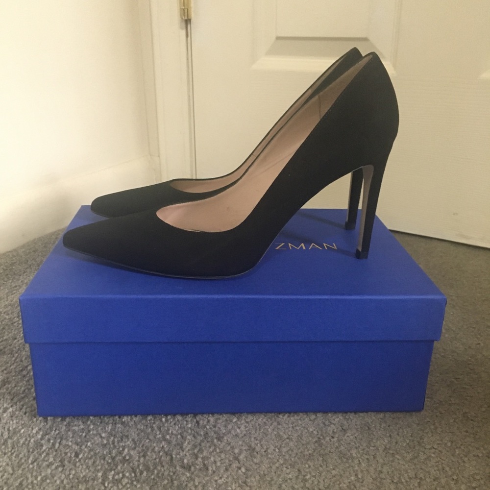 Stuart Weitzman Royal Suede Pumps